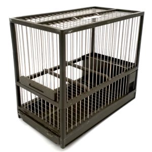 Jaula Jilguero C2 Inox Verde Oscura