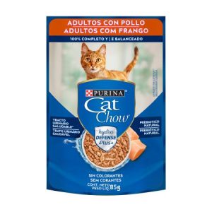 Pouch Cat Chow Adulto Pollo x 85 Grs