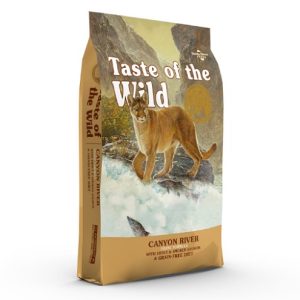 Taste of The Wild Canyon River gatitos y gatos adultos_trucha y salmon