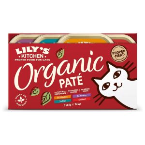 Comida húmeda para gatos natural Lily’s Kitchen paté sin cereales 32x85g