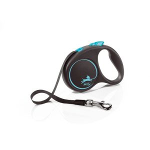 Correa Extensible flexi black design S cord | 5 mts azul FU12C5