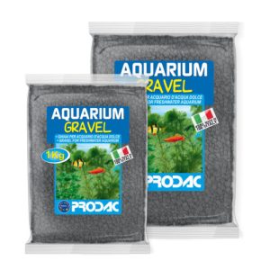 Cuarzo negro, sustrato para acuario. Prodac 1kg