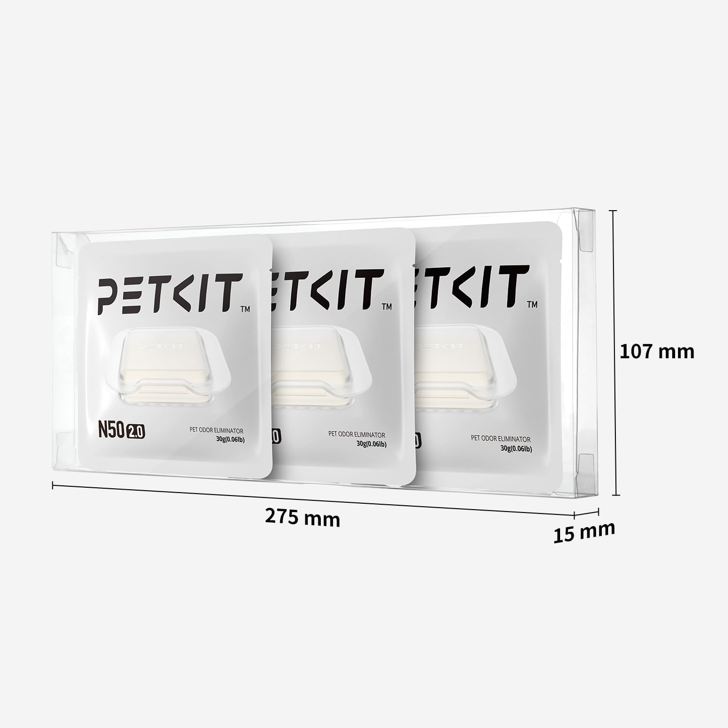 Eliminador de olores PETKIT para arenero autolimpiable Pura MAX (3 piezas) - Imagen 7