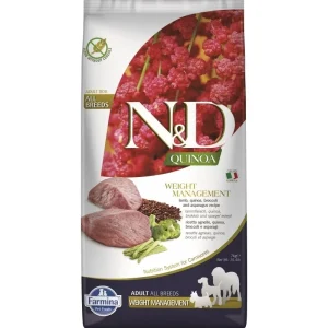 Farmina Quinoa Dog Weight Management con cordero 7 kg