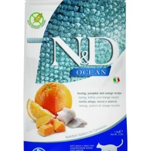 Farmina ND Ocean con arenque, calabaza y naranja