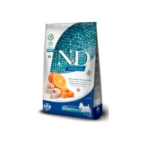 Farmina ND DOG Mini Ocean con bacalao, calabaza y naranja