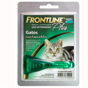 PIPETA ANTIPULGAS FRONTLINE PLUS PARA GATOS