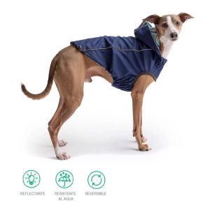 IMPERMEABLE REVERSIBLE AZUL GF PET