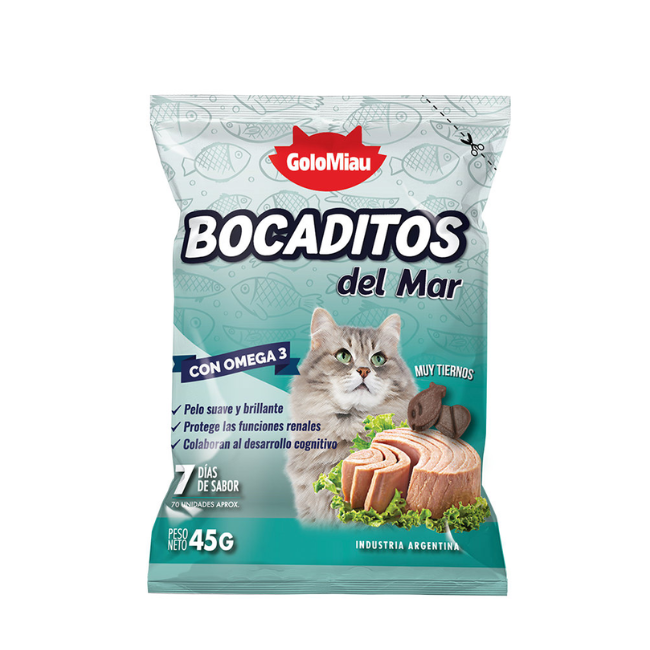 Golomiau Bocaditos del Mar | 45 gr