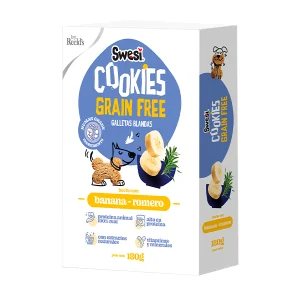 Galletas Swesi Grain Free Banano y Romero