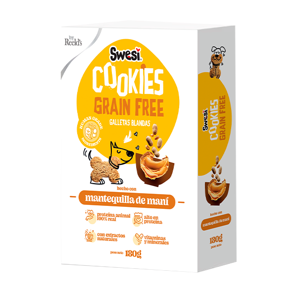 Galletas Swesi Grain Free Mantequilla de Maní