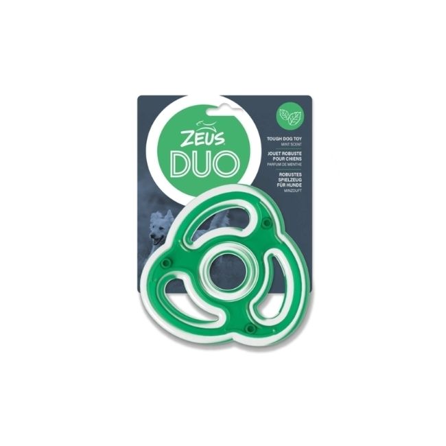 Juguete para Perros Zeus Duo Ninja Star verde | 12,5 cm