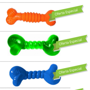 JUGUETE PERRO SUPER TOY FURACAOBONE HUESO MEDIANO