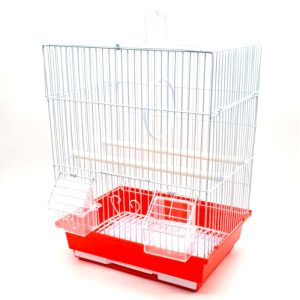 Jaula Agapornis Cuadrada