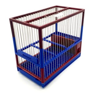 jaula Jilguero C2 Inox Azulgrana