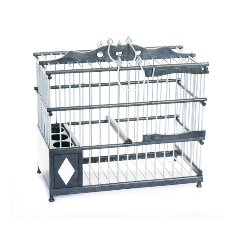 Jaula Silvestrismo Artesanal Negra