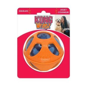 Kong Wrapz Ball Small Pelota para Entrenamiento Dental | PWZ31
