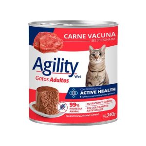 Agility Cat Carne en Lata para Gato Adulto | 340 gr