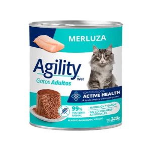 Agility Cat Merluza en Lata para Gato Adulto | 340 gr