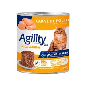Agility Cat Pollo en Lata para Gato Adulto | 340 gr
