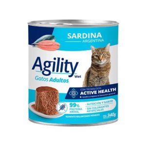 Agility Cat Sardina en Lata para Gato Adulto | 340 gr