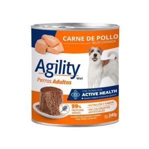 Agility Dog Pollo en Lata para Perro Adulto | 340 gr