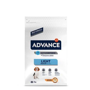 ALIMENTO PARA PERRO ADVANCE DOG LIGHT ADULT MEDIUM
