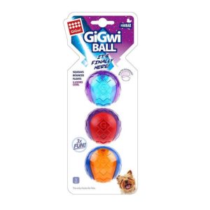 Pelotas x3 Ball Squeaker SM Gigwi