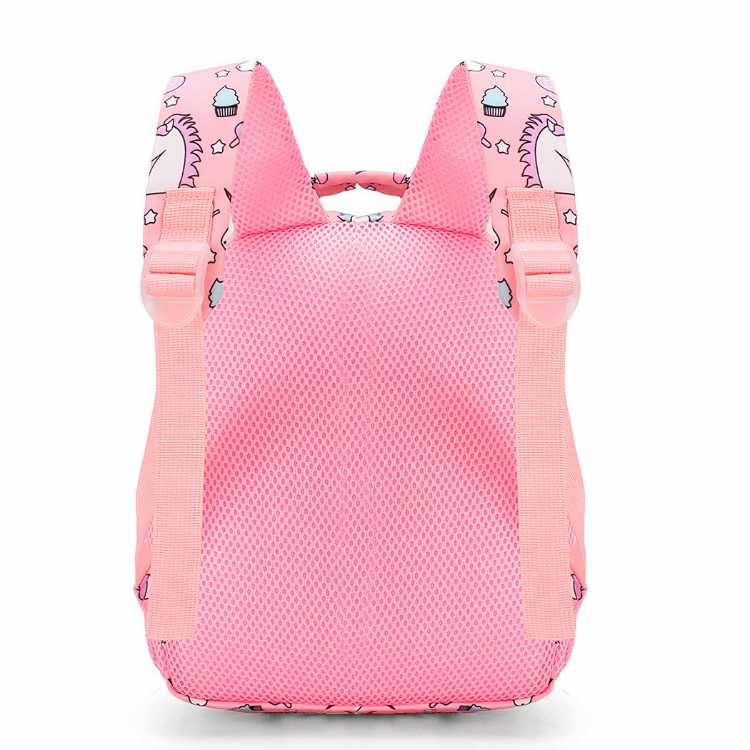 Mochila rosa con unicornios para niños - Imagen 4