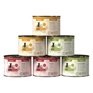 Multipack catz finefood comida húmeda para gatos jóvenes sin cereales