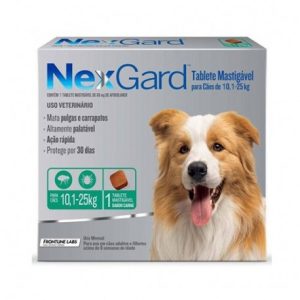 NEXGARD PERRO 10 A 25 KG