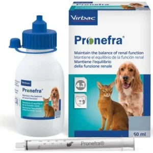 Virbac Pronefra para la función renal de perros y gatos 60ml