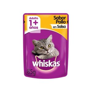 Whiskas Pollo en Sobrecito para Gato Adulto | 85 gr