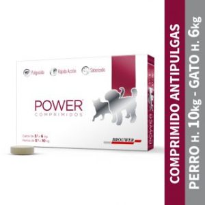 POWER COMPRIMIDOS PERRO H 10 KG GATO H 6