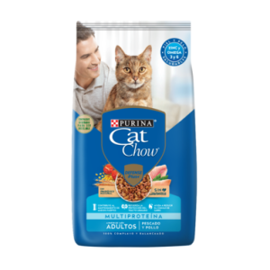 CAT CHOW ADULTOS SABOR PESCADO Y POLLO 8kg
