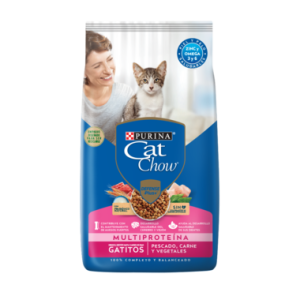 CAT CHOW GATITOS PESCADO, CARNE Y VEGETALES 15kg