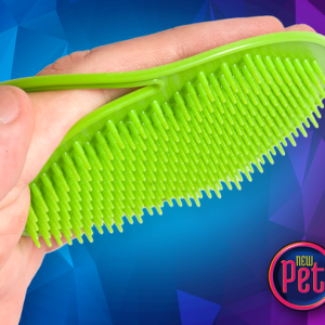 rasqueta plastica de aseo perros y gatos