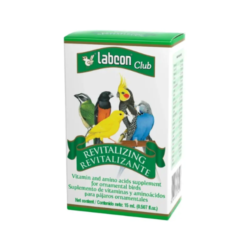 Suplemento vitamínico para aves. Labcon Revitalizante 15mL