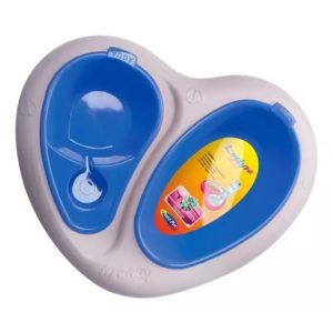 Comedero Lovely Azul y Rojo | L x 1 lt