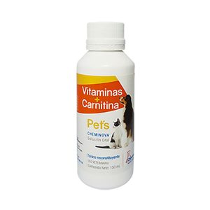 VITAMINAS + CARNITINA PET´S 250ML